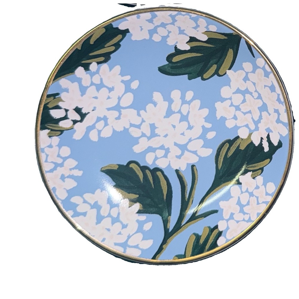NEW Rifle Paper Co. Hydrangea Porcelain Ring Dish